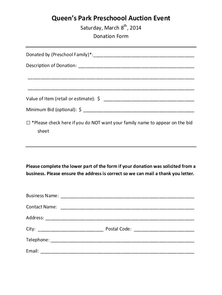 Form preview