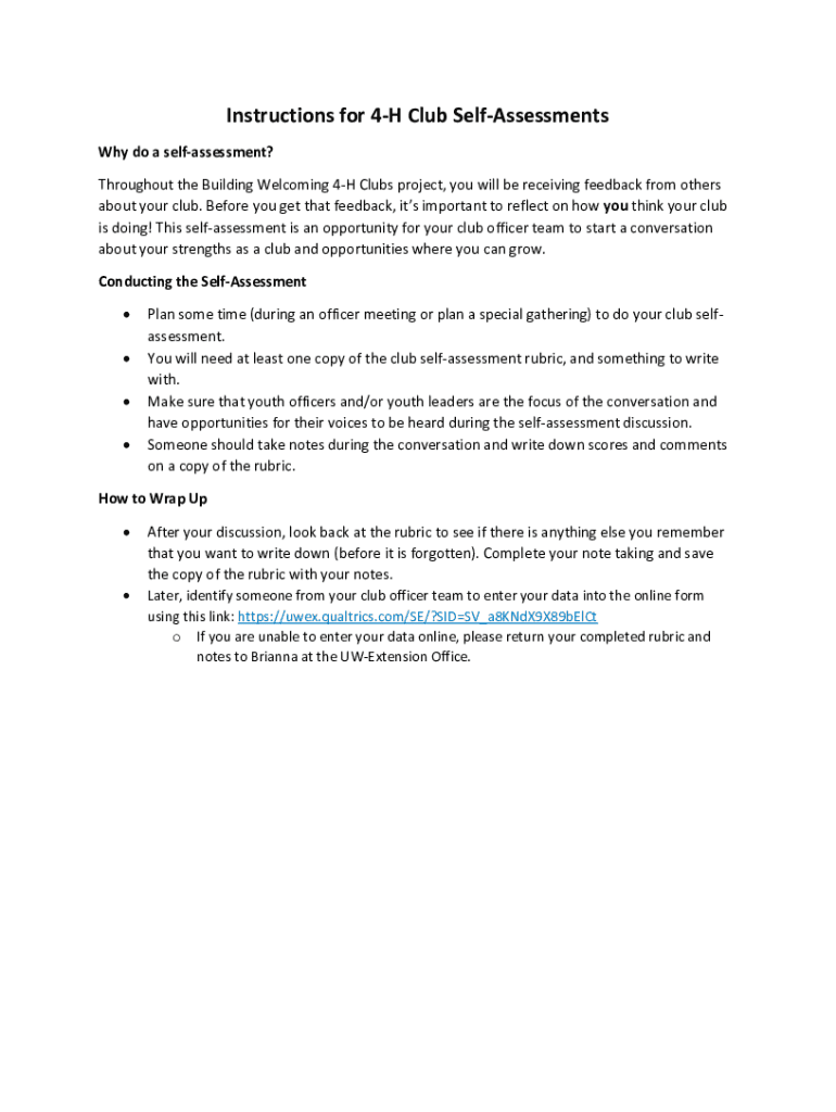 Fillable Online Starting a 4H Club or Group OSU Extension Catalog