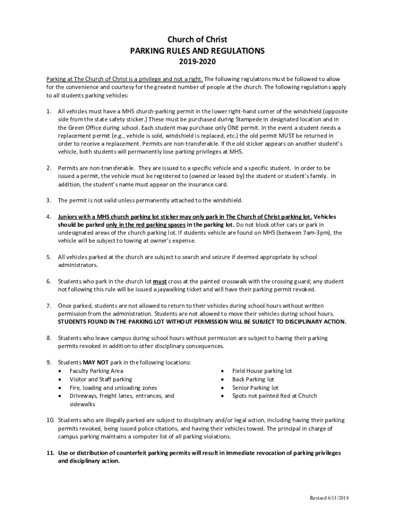 Fillable Online Parking Rules in India No Parking Fines & Rules List