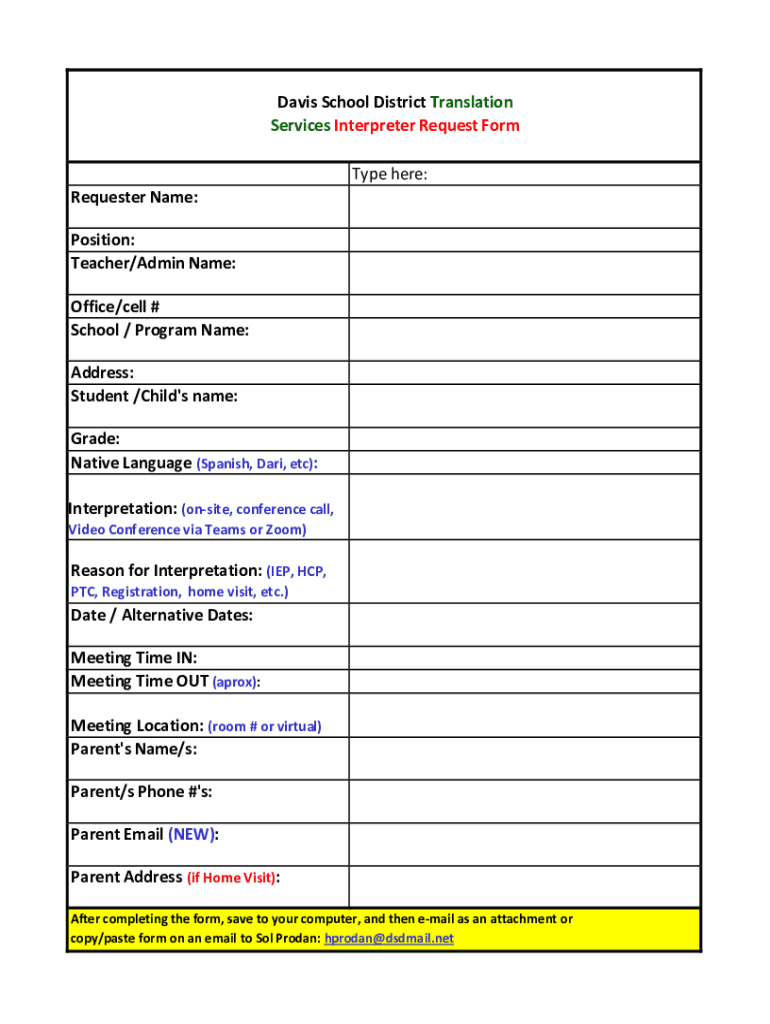Form preview