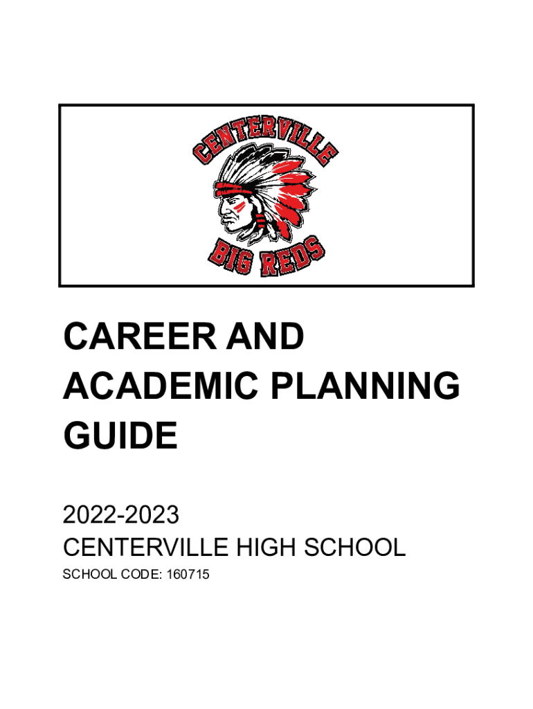 Fillable Online Final 22/23 High School Academic Planning Guide Fax