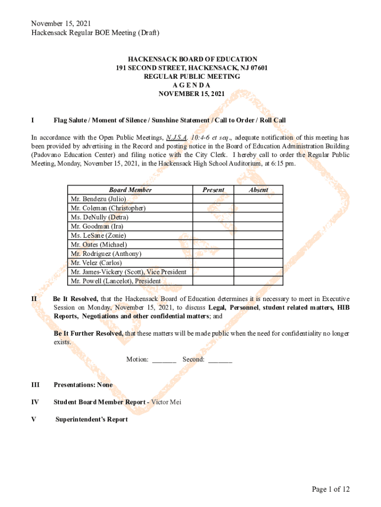 Fillable Online WalkerHackensackAkeley Schools Public View Fax Email