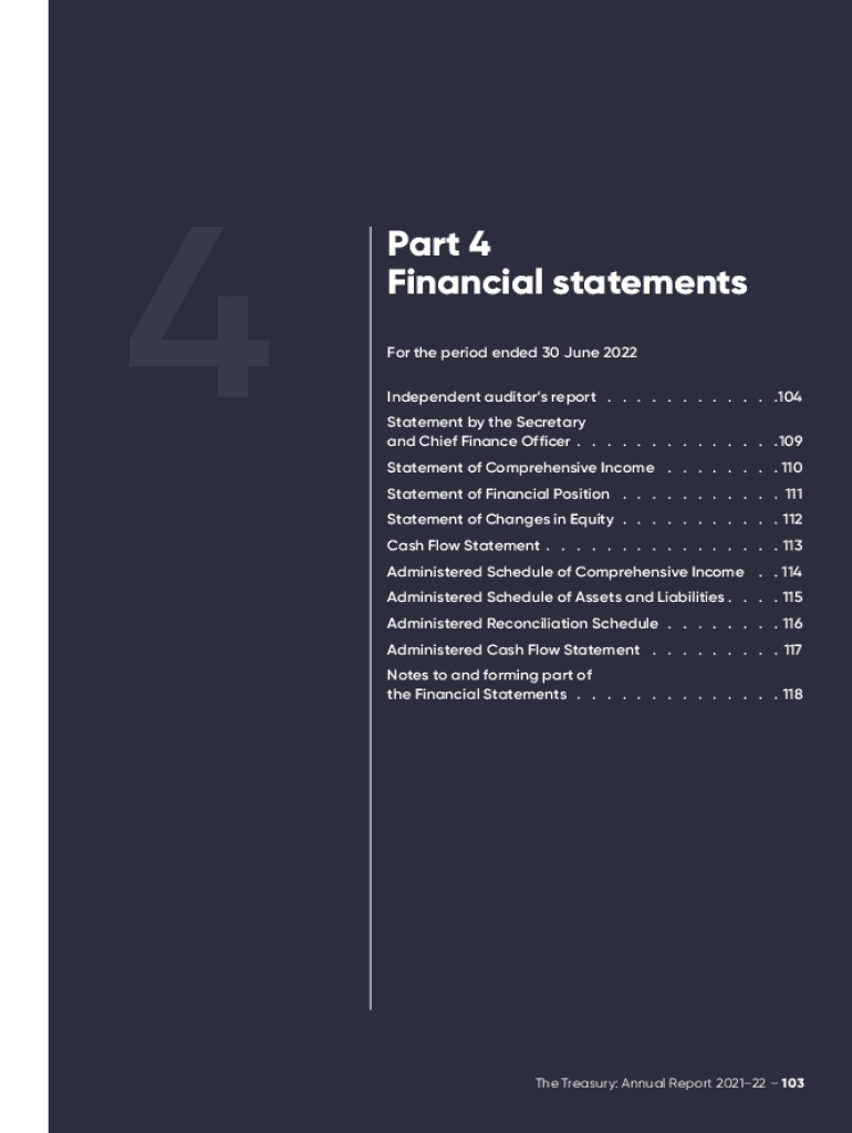 Fillable Online treasury gov Financial Statements and Quarterly