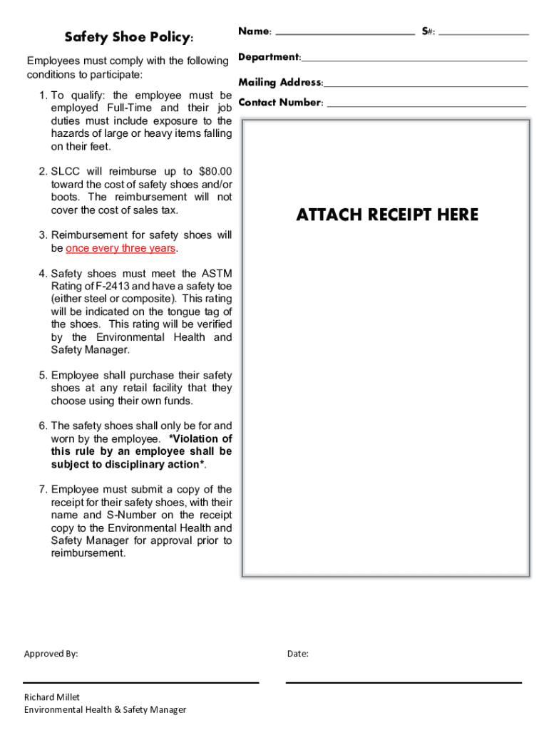 Fillable Online Safety Boots, Codes Explained GuideWork Footwear PWS Fax Email Print pdfFiller