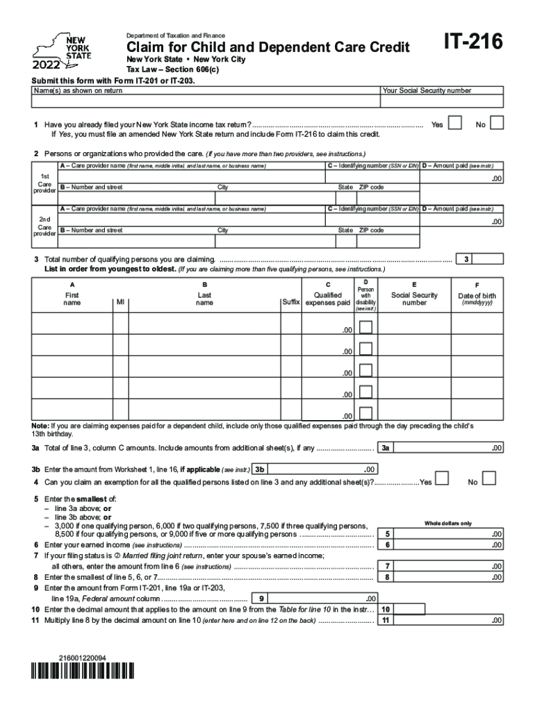 it 216 form Preview on Page 1