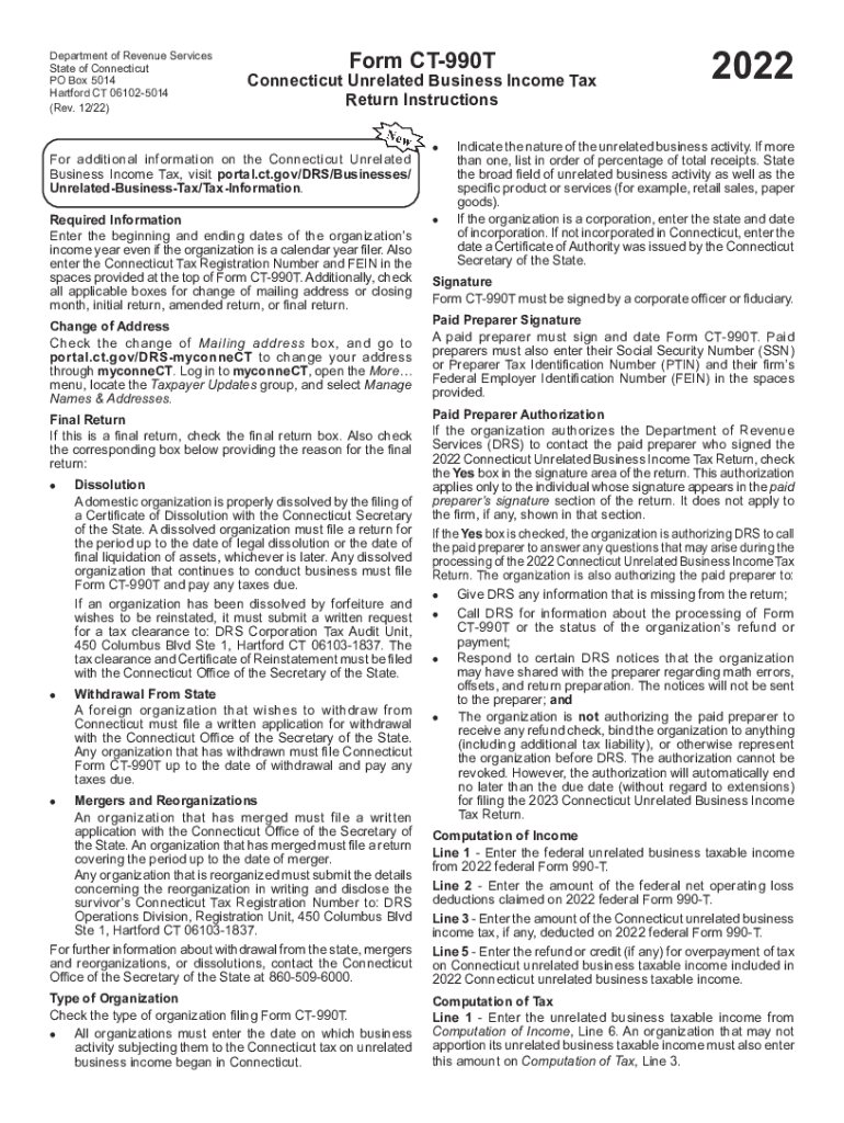 Department of Revenue Services - State of Connecticut Preview on Page 1
