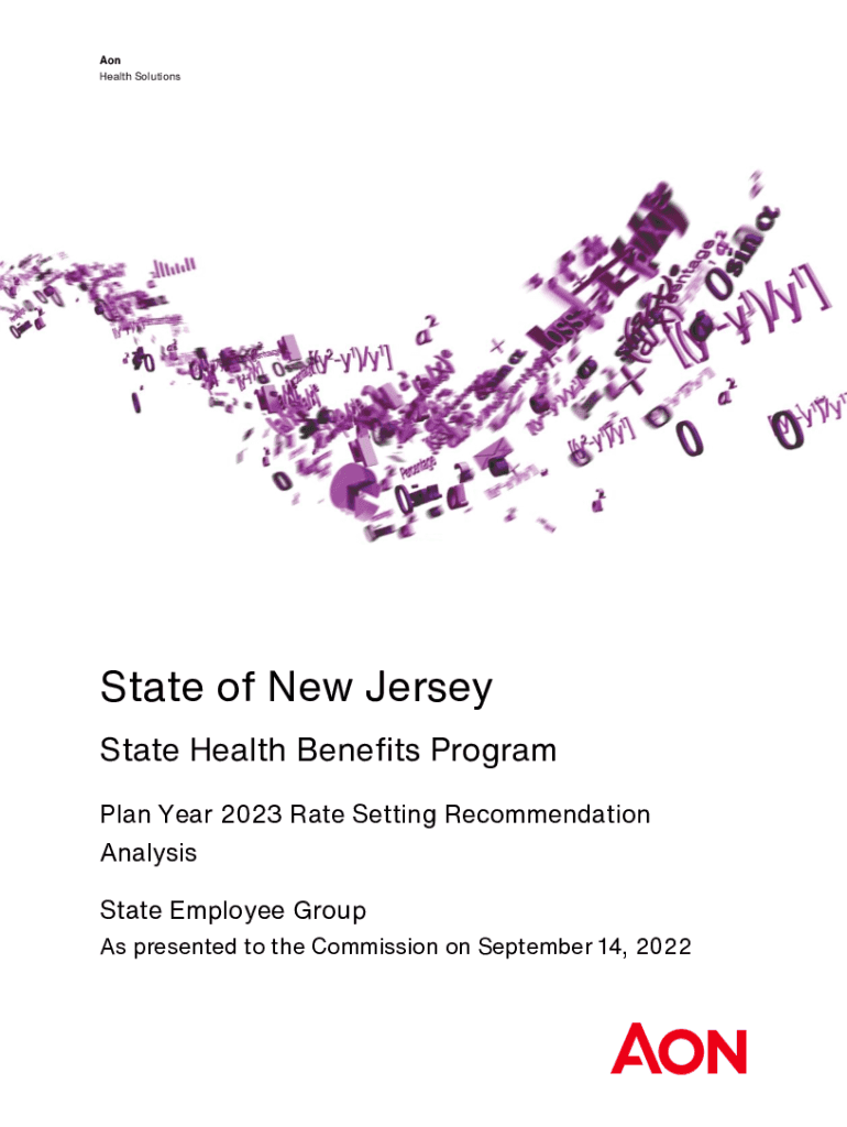 Fillable Online State Health Benefits Program Plan Design Committee