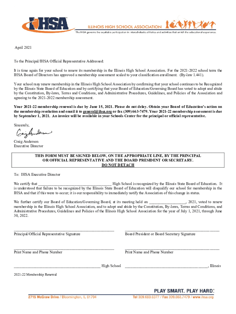 Fillable Online center ihsa High School NIL Statebystate regulations