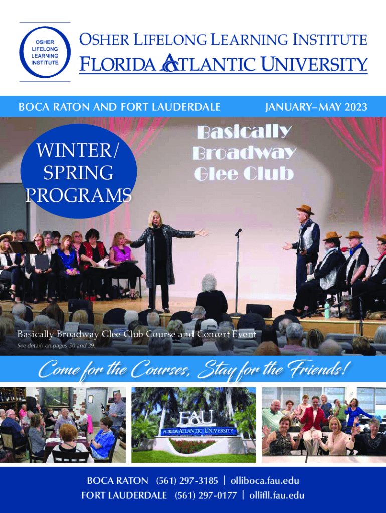 Fillable Online Osher Lifelong Learning Institute at FAU Ft. Lauderdale