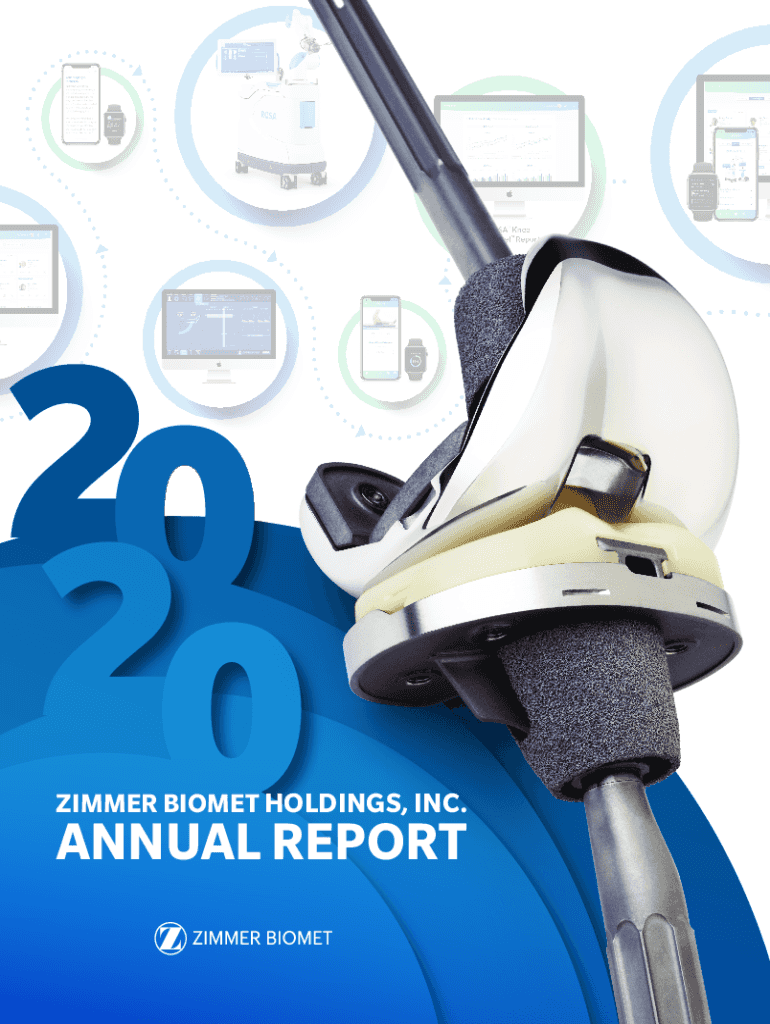 Fillable Online Zimmer Biomet Announces Fourth Quarter and FullYear
