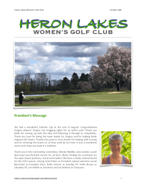 Women's Golf Club - Heron Lakes Golf Club - Portland, Oregon