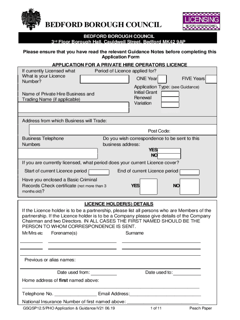 Fillable Online Bedford Borough Council Insurance Claim Form BBCICF
