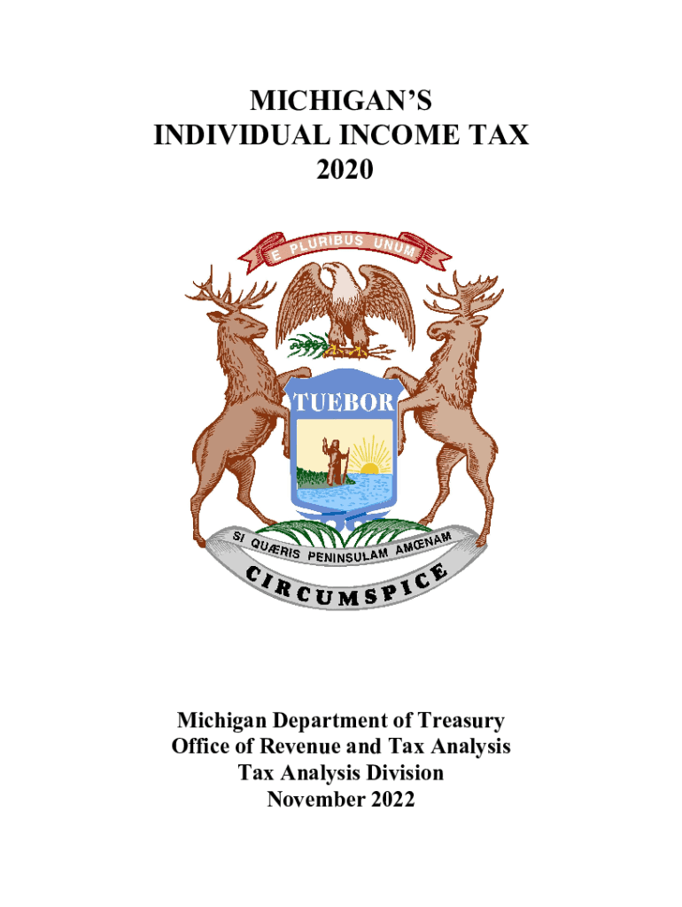 Fillable Online MICHIGAN'S INDIVIDUAL INCOME TAX 2020 Fax Email Print ...