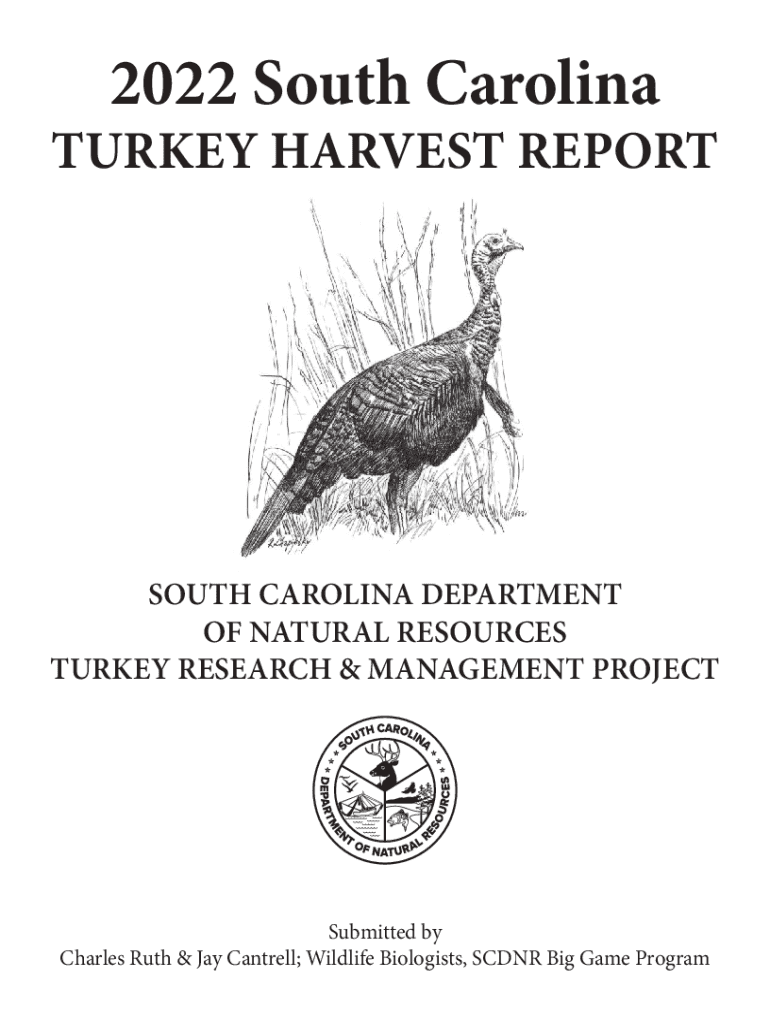 Fillable Online Turkey Hunting Rules and Seasons, S.C. Code Regs.12351 Fax Email Print pdfFiller