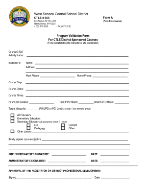 Form preview