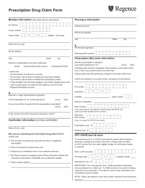 Fillable Online Prescription Drug Claim Form Mba Benefit Fillable Online Prescription Drug Claim Form Mba Benefit