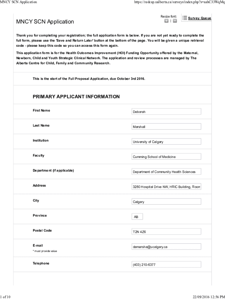 Form preview