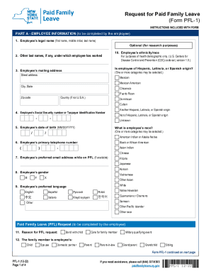 Fillable Online Family and Medical Leave (FMLA) - U.S. Department of ...
