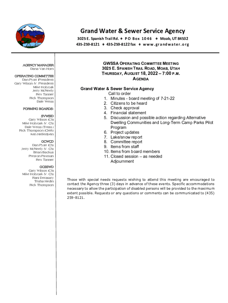 Fillable Online Grand County Water Info NetworkWater Quality Monitoring Fax Email Print