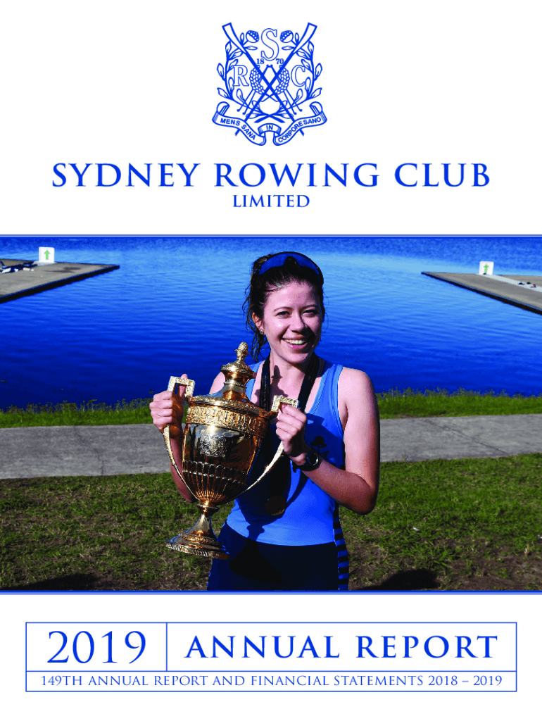 Fillable Online ANNUAL REPORT Haberfield Rowers Club and Restaurant Fax Email Print pdfFiller