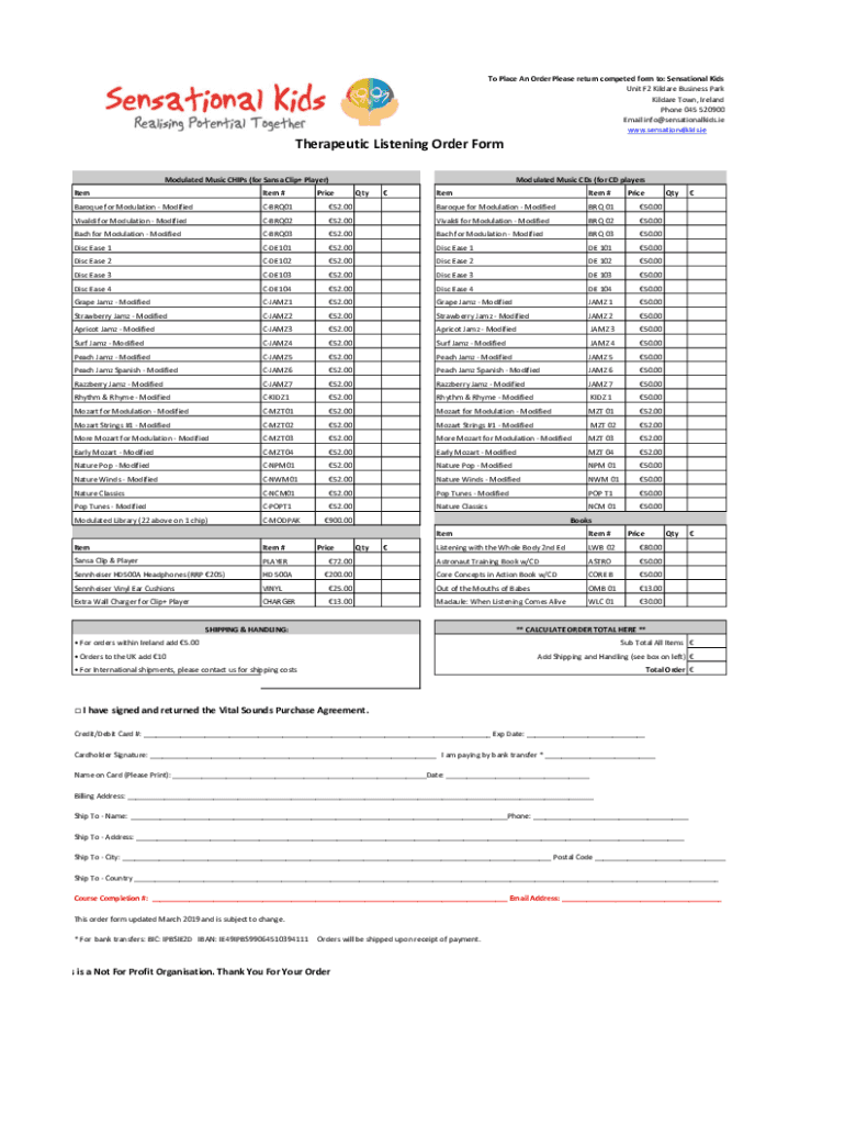Form preview