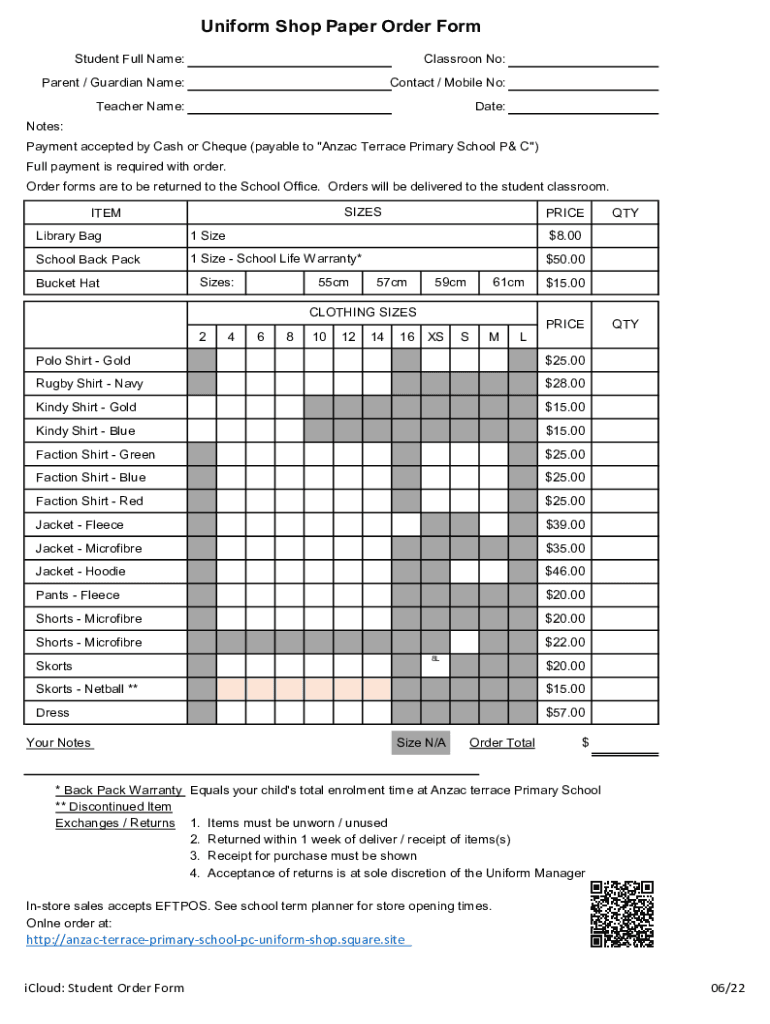 Form preview