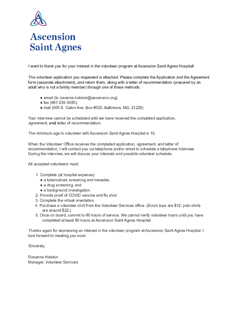 Fillable Online Ascension Human Resources Department Phone Number Fax