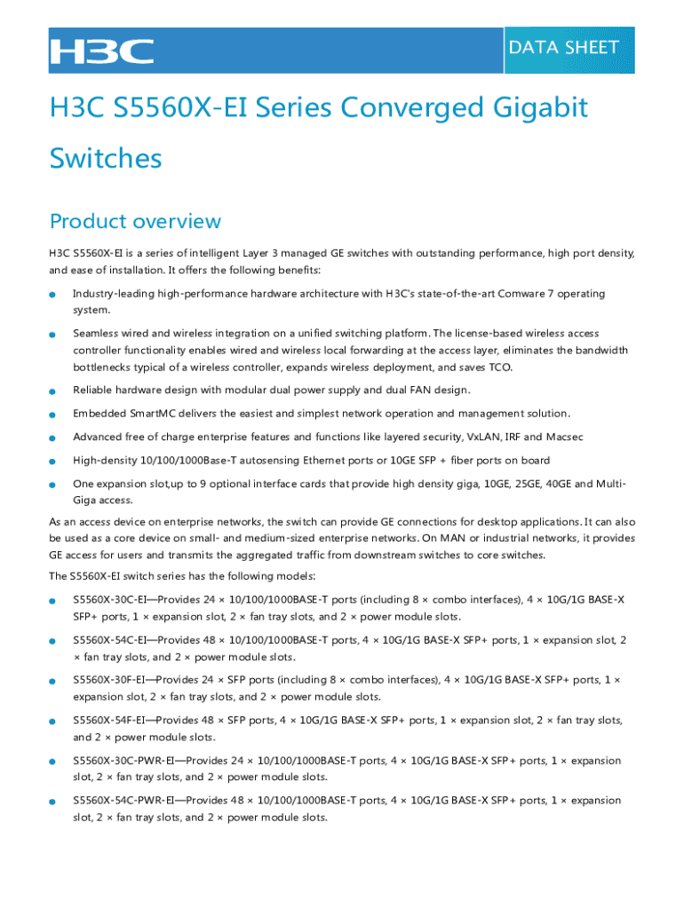 Fillable Online Cisco Industrial 4000 Series Switches Data