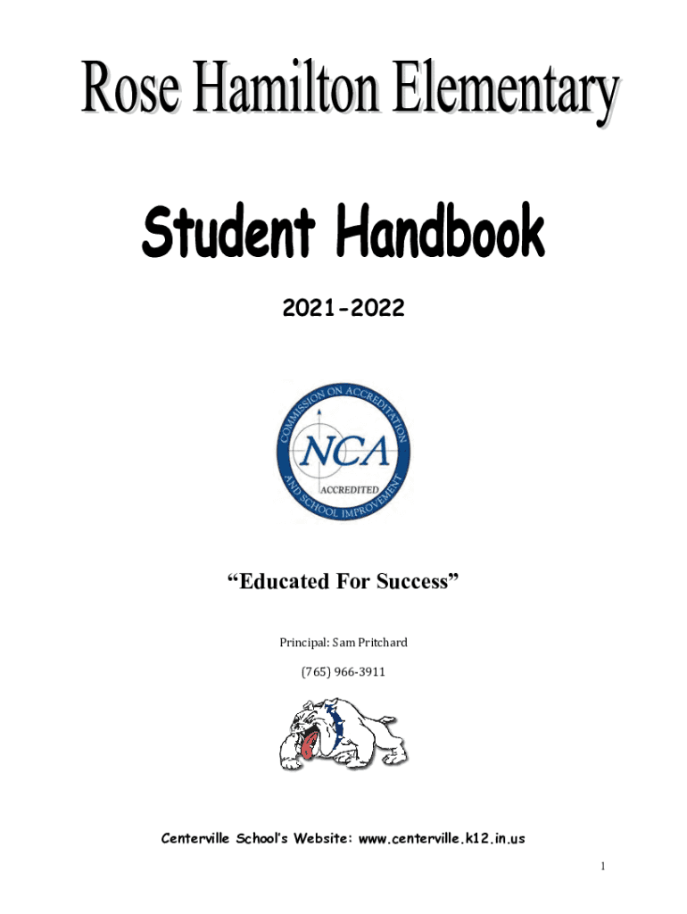 Fillable Online rh centerville k12 in Rose Hamilton introduces new