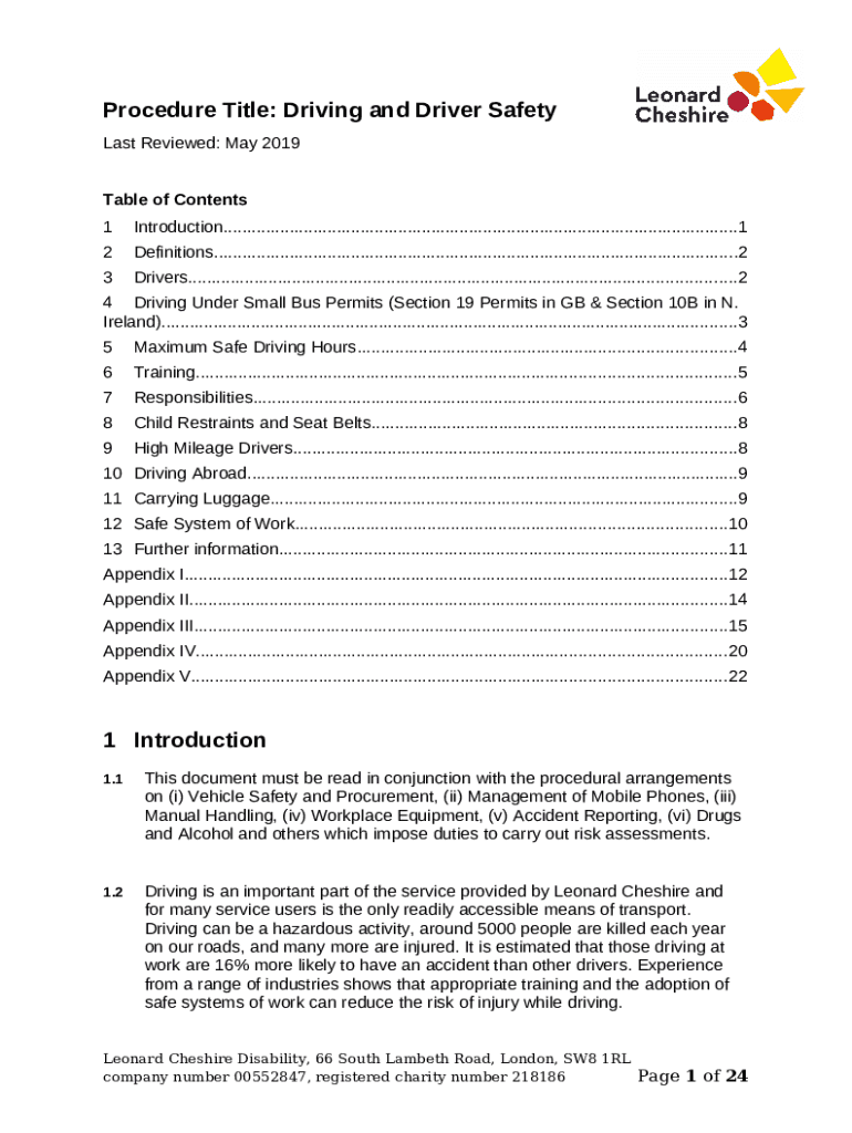 Automated Vehicles Consultation Paper 2 on Passenger Doc Template