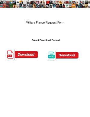 Fillable Online Military Fiance Request Form. Military Fiance Request ...