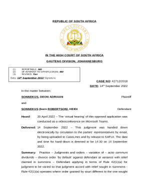 Fillable Online South Africa - Open Society Foundations Fax Email Print