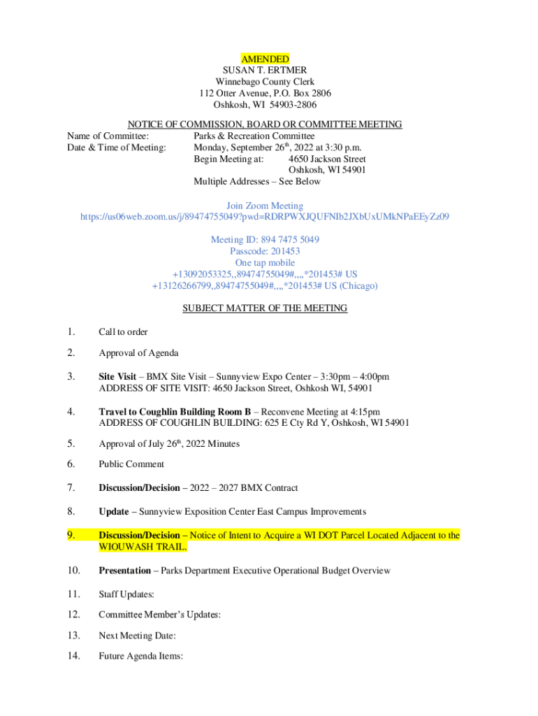 Fillable Online Winnebago county clerk. between 34 p. For more