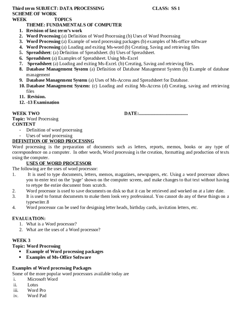 Form preview