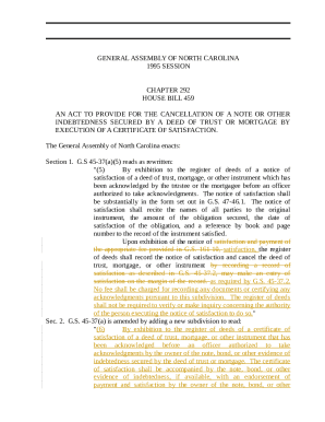 Release Deed Of Trust Without Evidence Of Debt Doc Template | pdfFiller