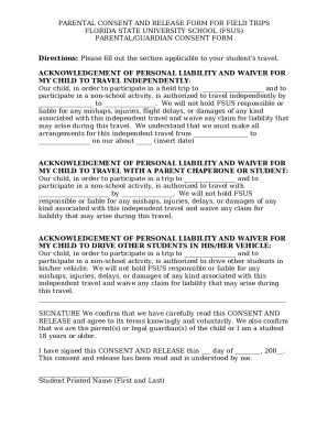 Recommended consent letter for children travelling abroad