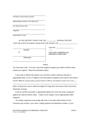 Name: - Idaho Court Assistance Office - courtselfhelp idaho Doc ...