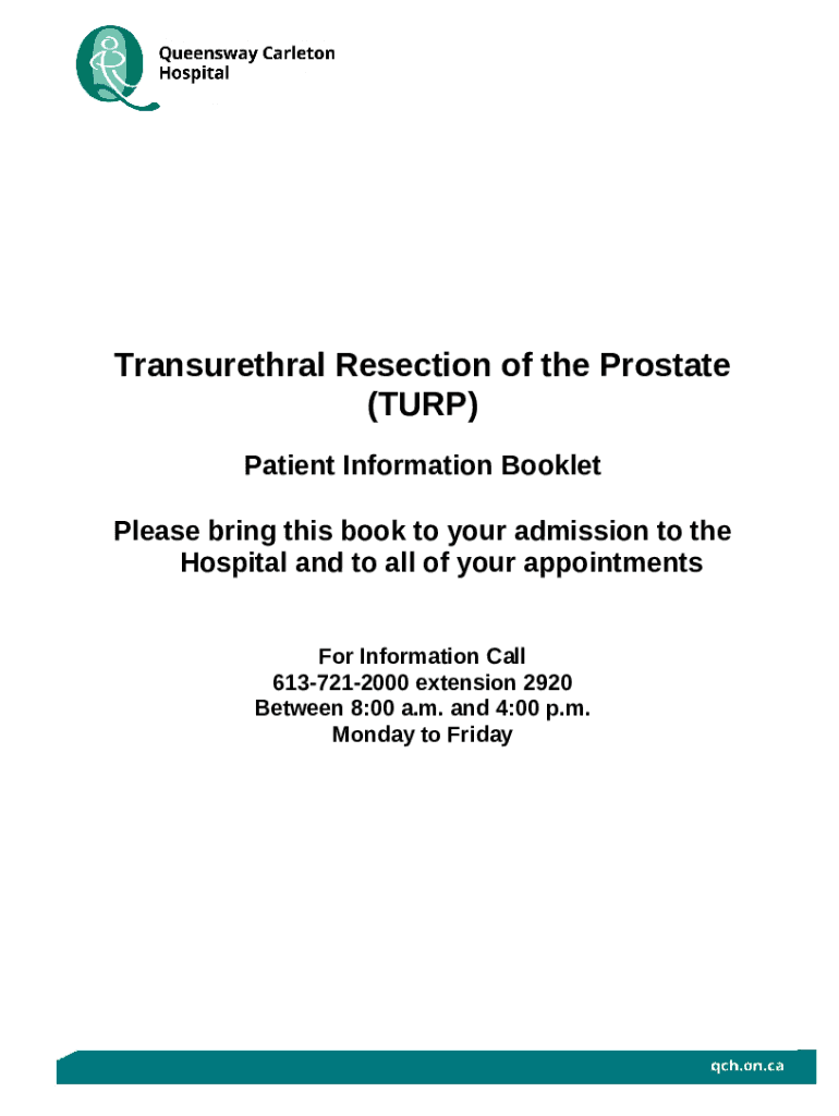 Transurethral resection of the prostate (TURP) Mayo Clinic Doc