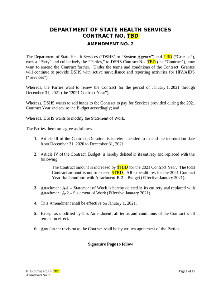 Appendix Y HIV Surveillance Contract and MOU Template Doc Template ...