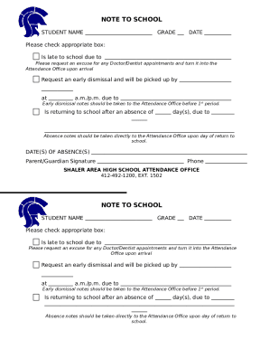 Excuse Letter from School for Dentist Appointment - Sample ...