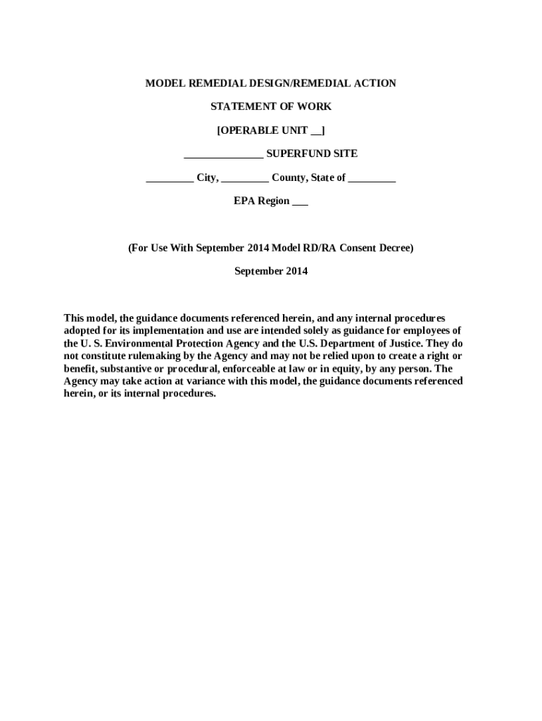 Issuance Of Revised Model Consent Order And New Model Doc Template 
