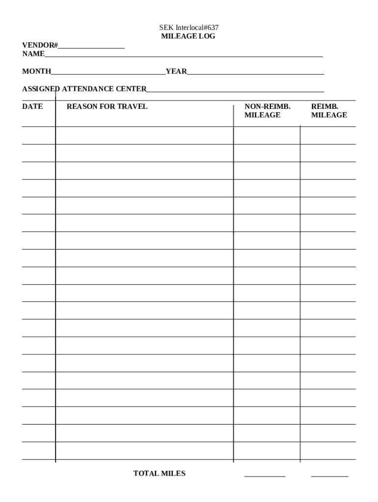 3 X Business MILEAGE Log Book HMRC Compliant Vehicle Doc Template