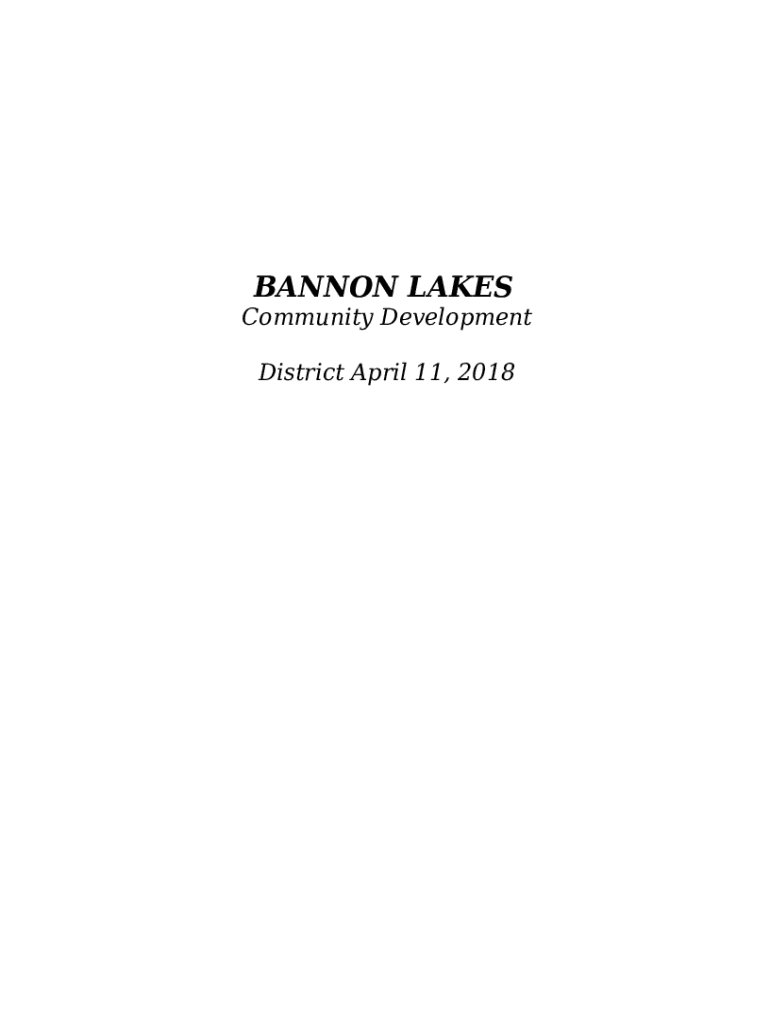 Bannon Lakes at World Golf Village of St. Augustine FL Doc Template