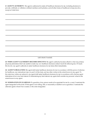 Mississippi Advance Healthcare Directive