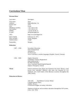 Last name:Hereijgers