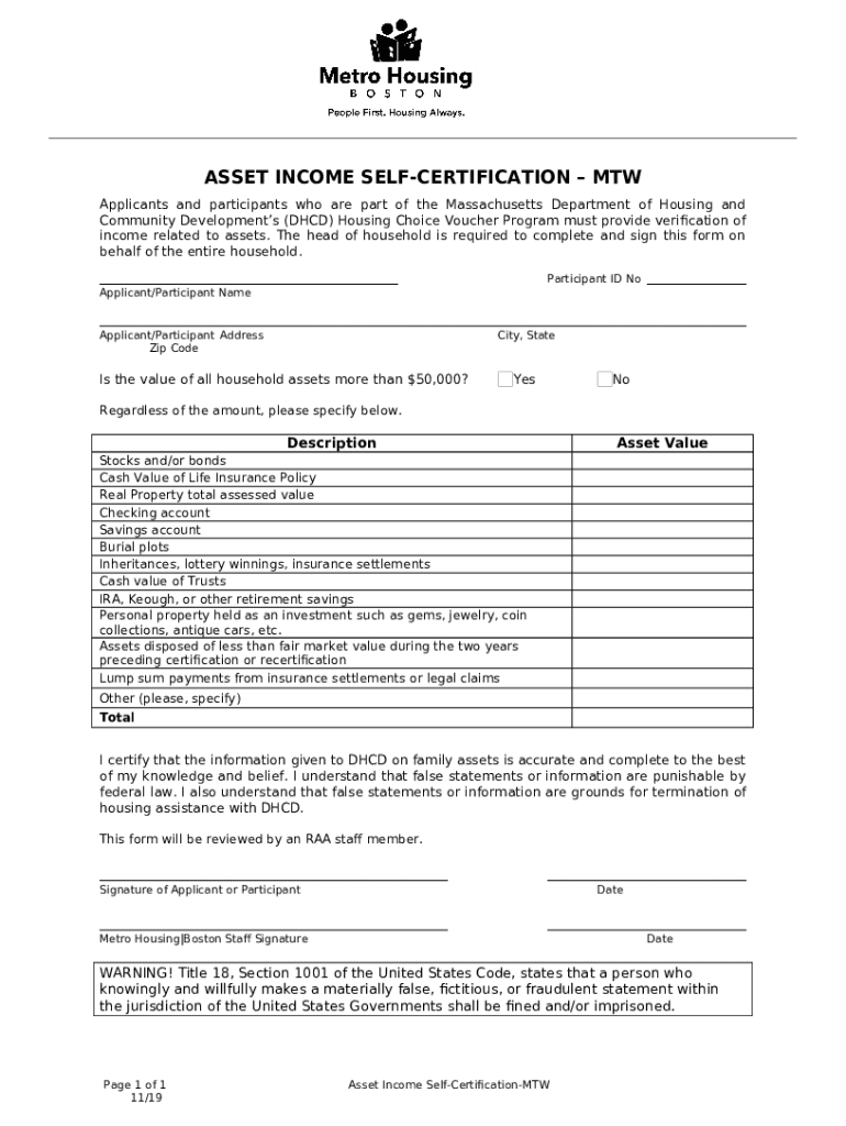 Massachusetts Department of Housing and Community HUD Doc