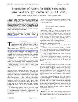 Ieee access latex template - Roomy