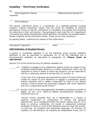 APPLICATION FOR PUBLIC HOUSING