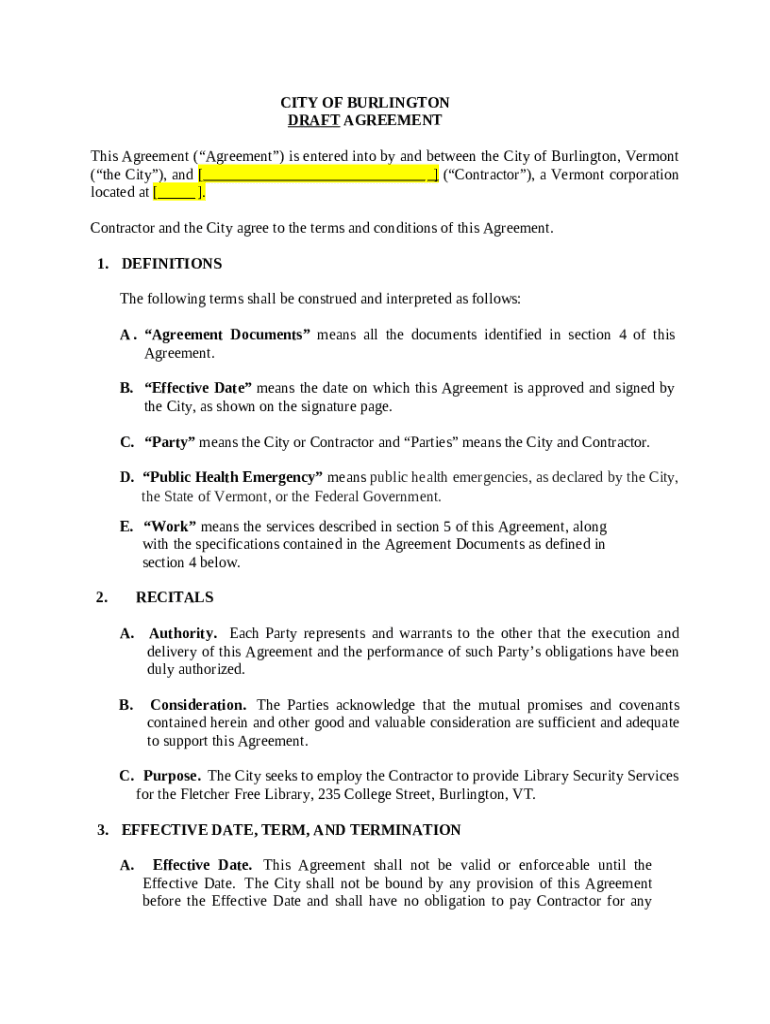 Department of Planning and Zoning Burlington BoardDocs Doc Template