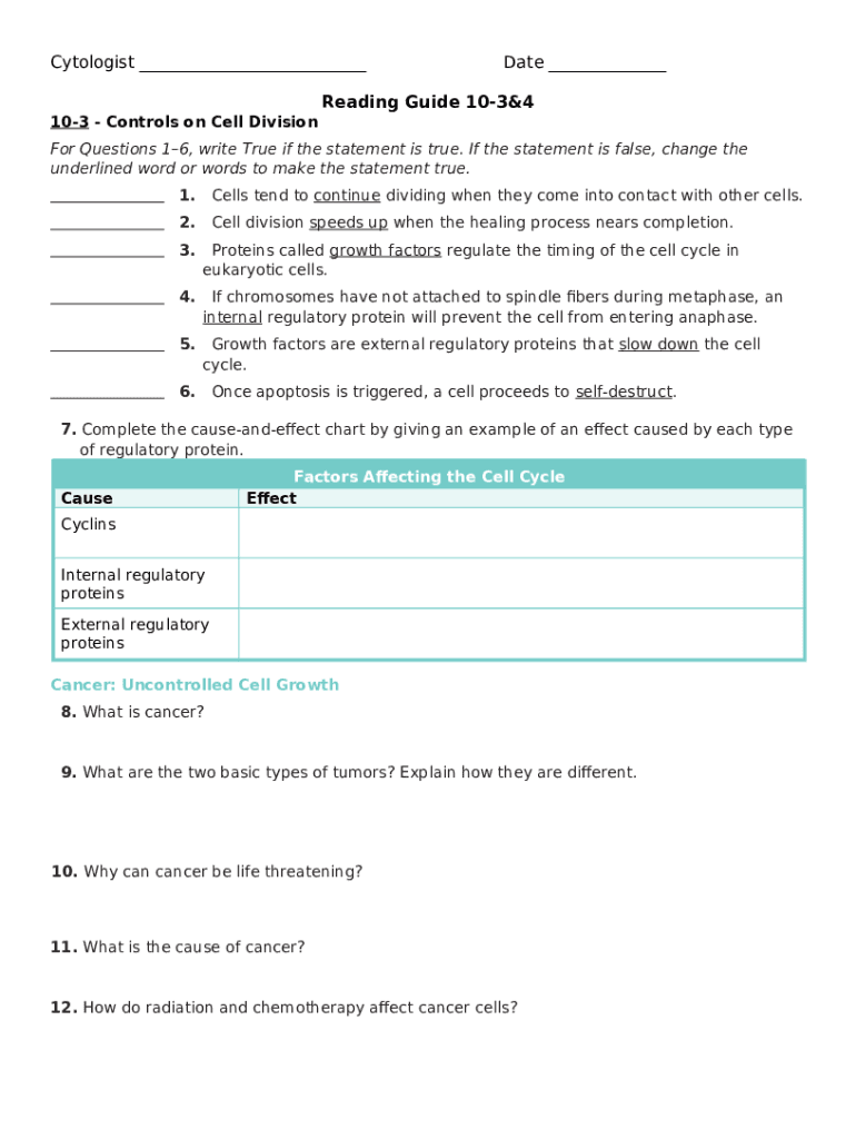 Cytology of the Central Nervous System - Table of Contents Doc Template ...